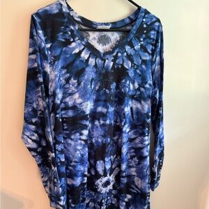 Lularoe Emily swing dress with pockets.